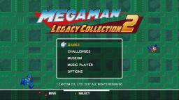 Mega Man Legacy Collection 2 Title Screen